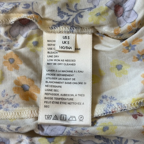 NWT FREE PEOPLE “It Takes Two” wrap mini dress in ivory combo - Picture 5 of 12